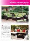Muebles para tu jardín: Telas, colores y diseños