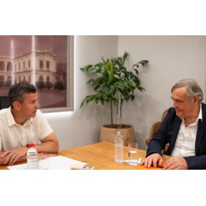 Mega investimento florestal no Paraguai? Pe�a se reuniu com o maior empres�rio do mundo em conselhos