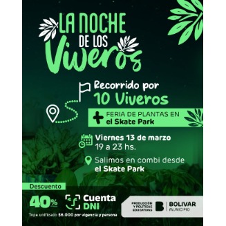 Nursery Night is coming with tours, Plant Fair and Benefits