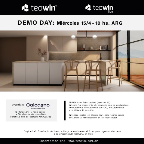 Demo Day Teowin: nuevas soluciones para dise�o y fabricaci�n