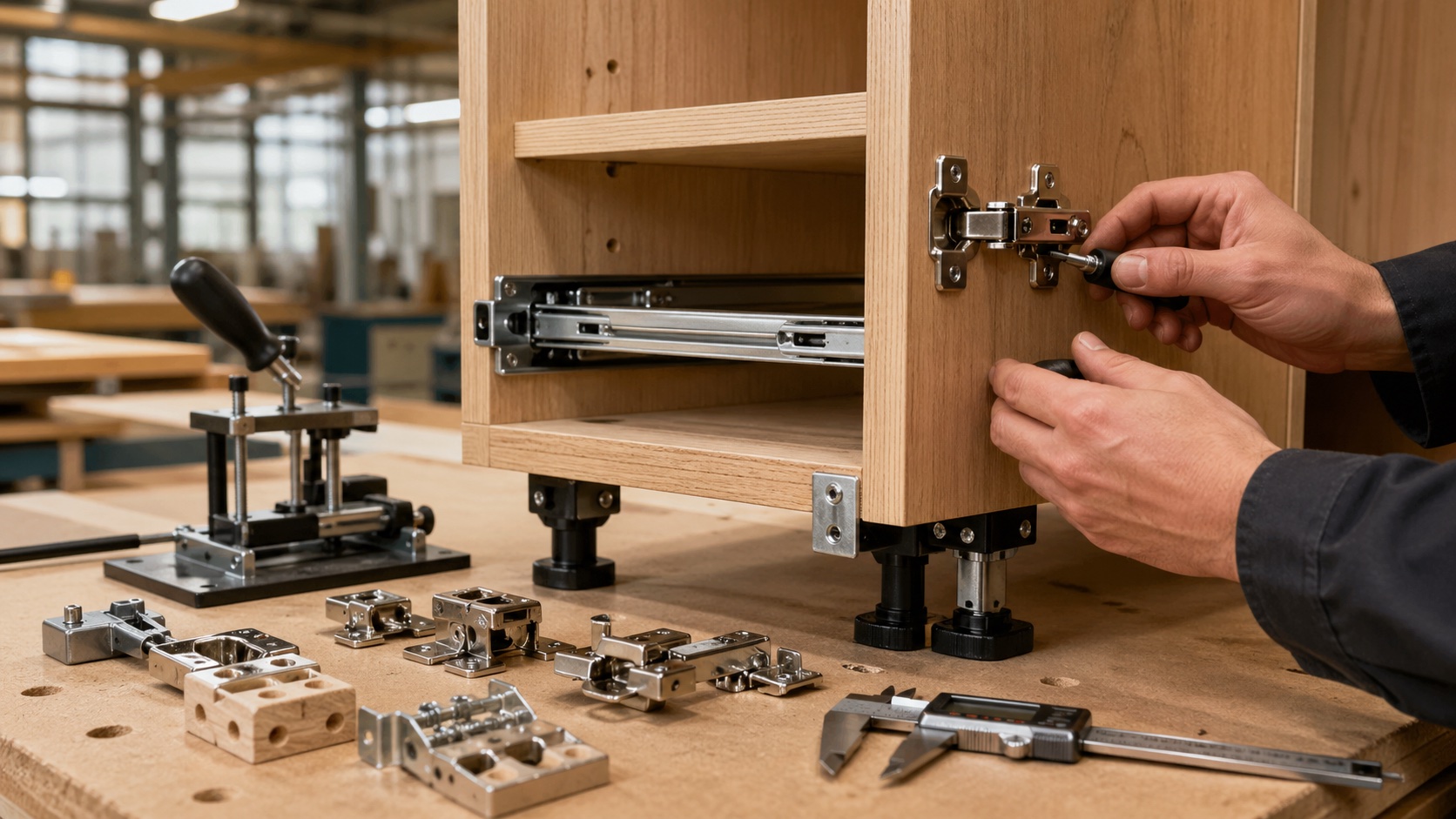 Herrajes de precisi�n: la nueva frontera t�cnica del mueble