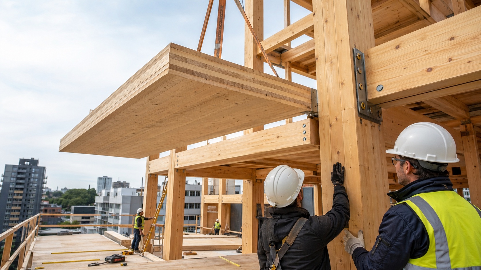 Constru��o em madeira: do nicho sustent�vel � obra industrial