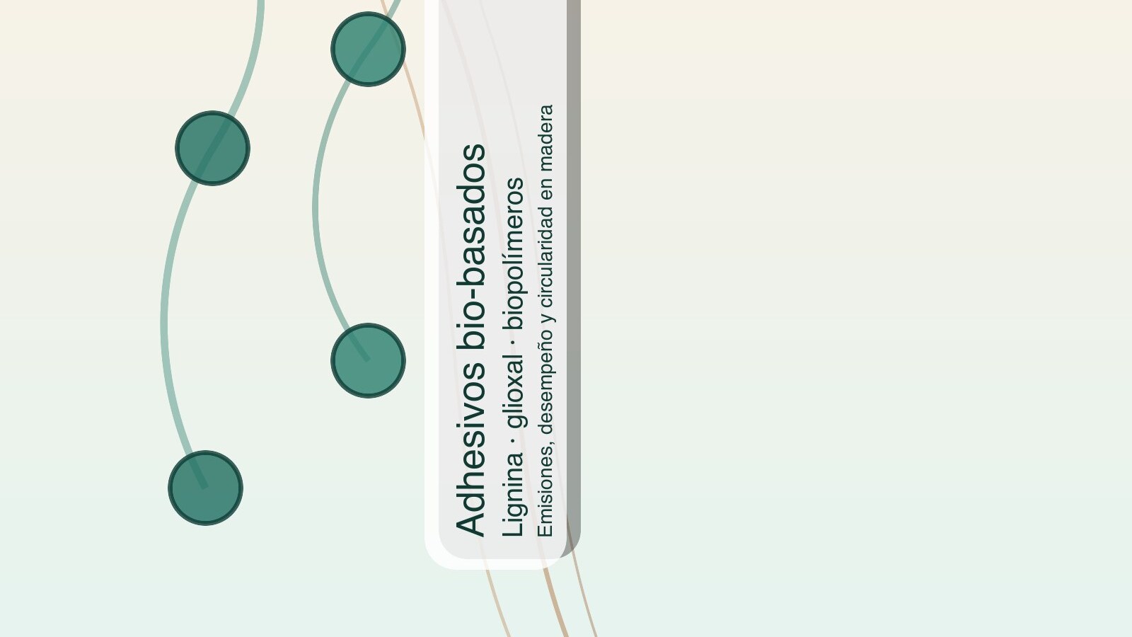 Adhesivos bio-basados para madera: lignina, glioxal y la pr�xima ola de resinas